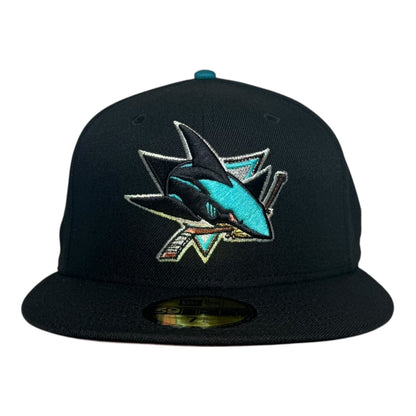 San Jose Sharks "GOLD GRILL" 25th Anniversary New Era 59Fifty Fitted Hat