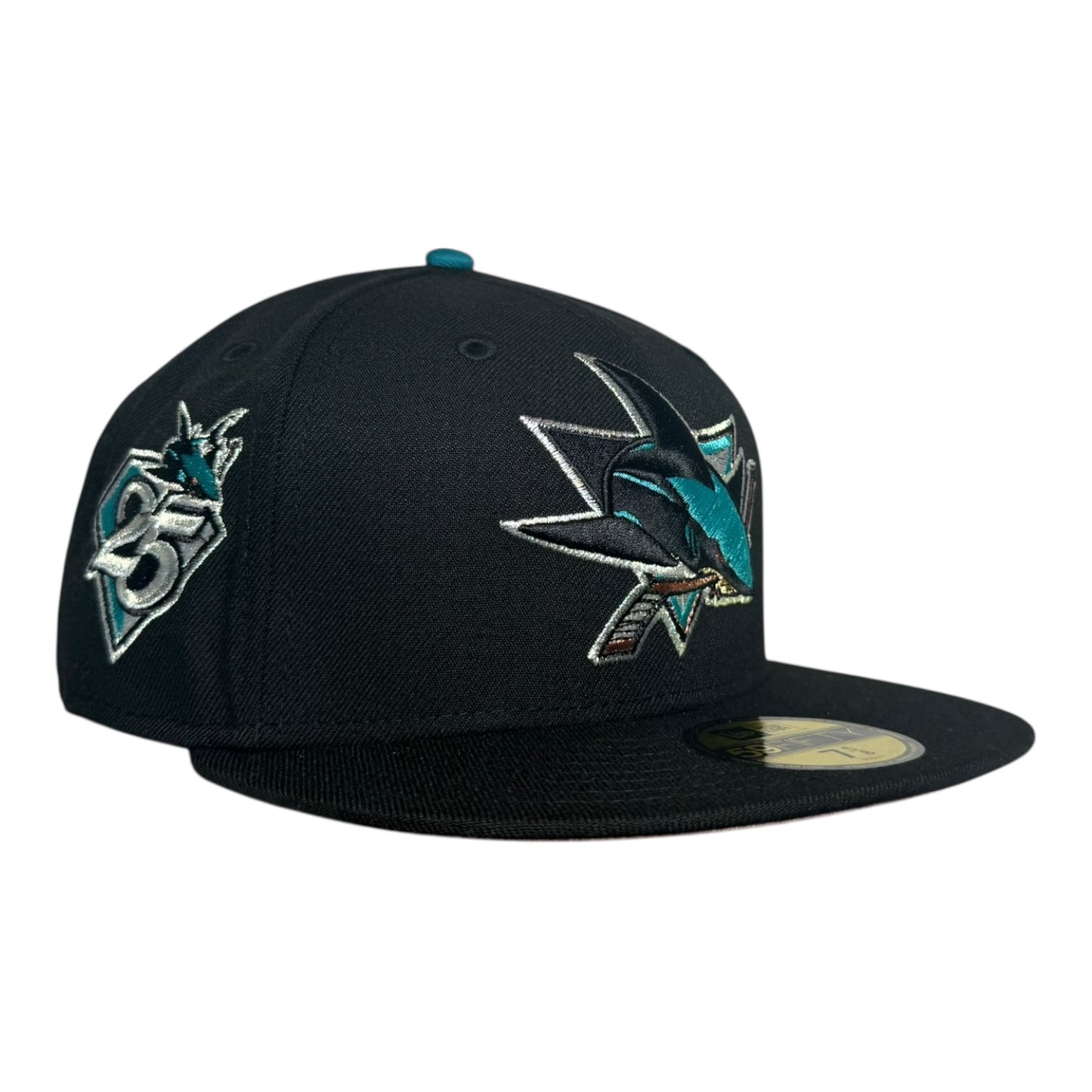 San Jose Sharks "GOLD GRILL" 25th Anniversary New Era 59Fifty Fitted Hat