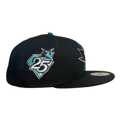 San Jose Sharks "GOLD GRILL" 25th Anniversary New Era 59Fifty Fitted Hat