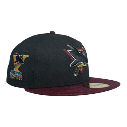 San Jose Sharks "INSTANT VINTAGE" 5th Season New Era 59Fifty Fitted Hat