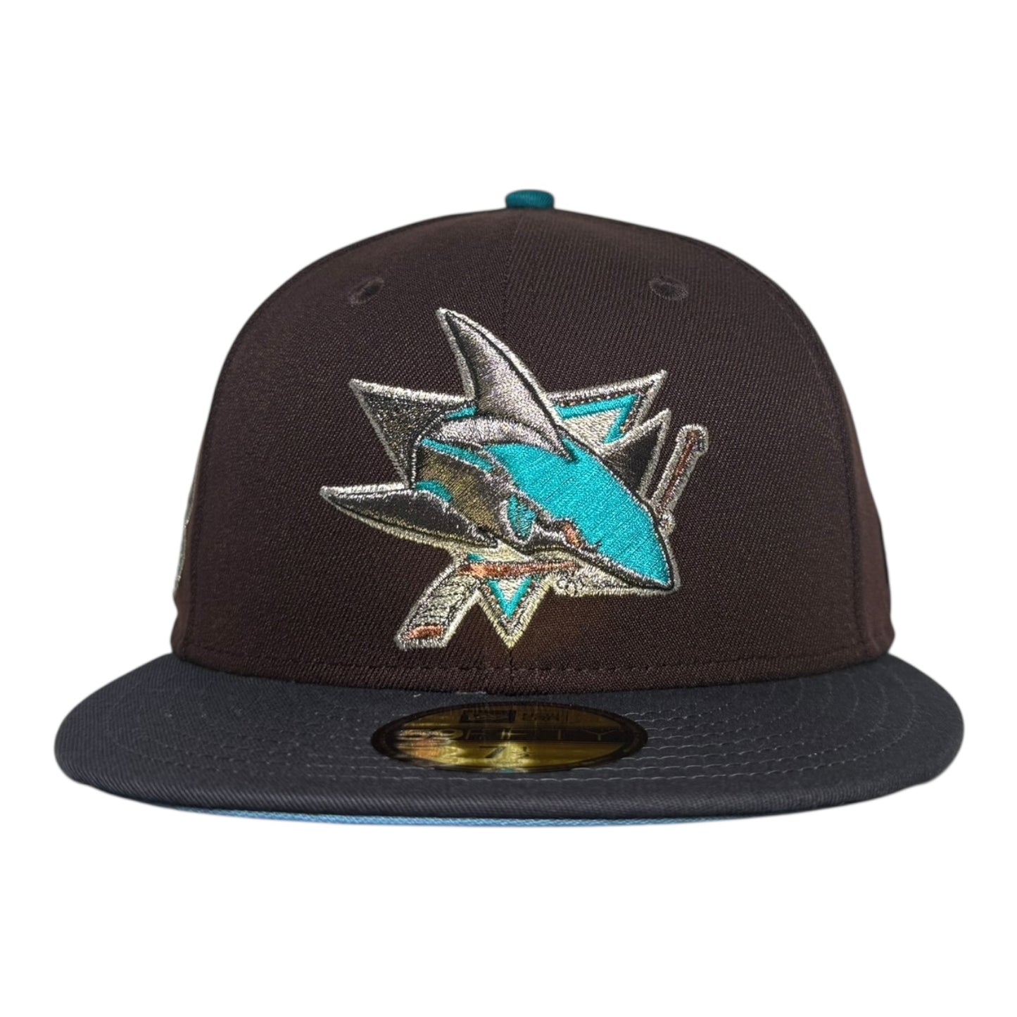 San Jose Sharks "FROZEN MUD" 20 Seasons New Era 59Fifty Fitted Hat