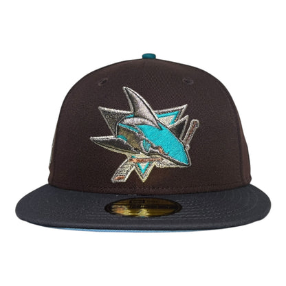 San Jose Sharks "FROZEN MUD" 20 Seasons New Era 59Fifty Fitted Hat