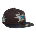 San Jose Sharks "FROZEN MUD" 20 Seasons New Era 59Fifty Fitted Hat
