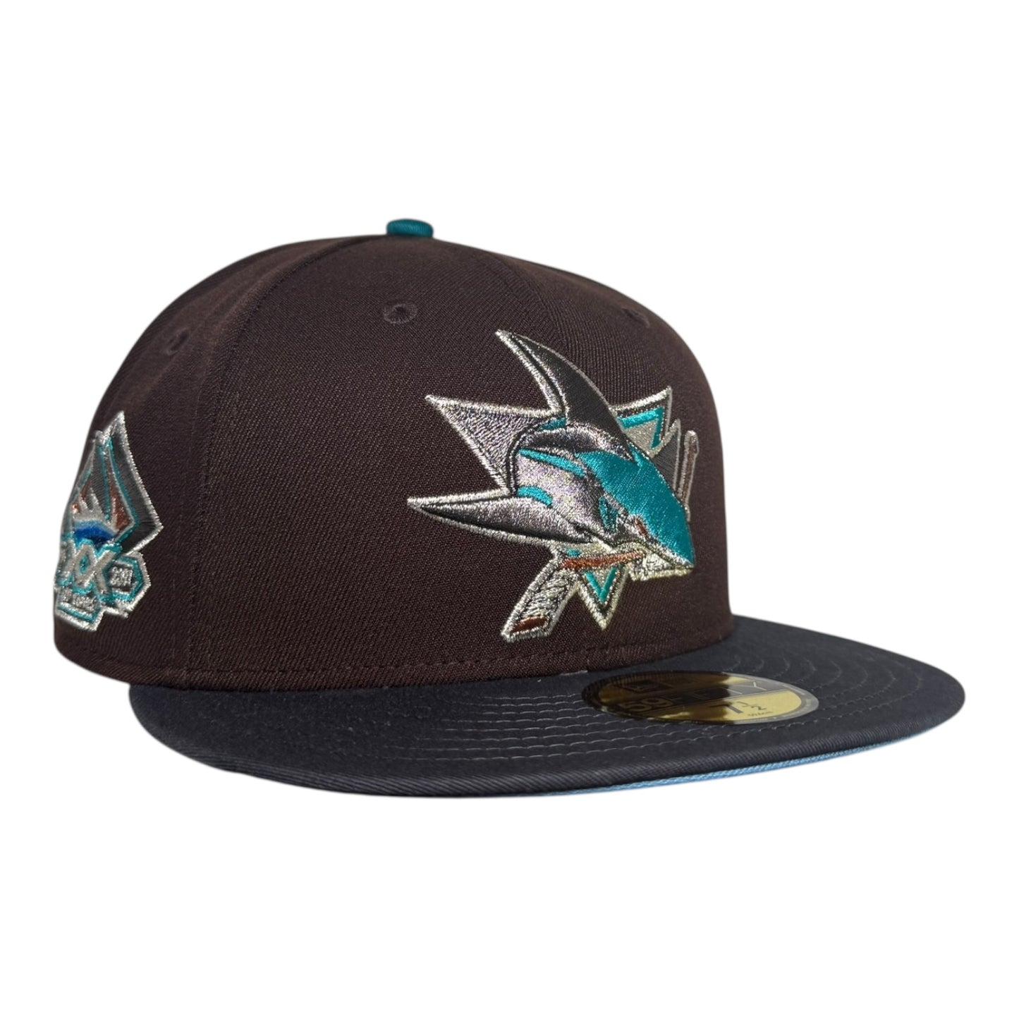 San Jose Sharks "FROZEN MUD" 20 Seasons New Era 59Fifty Fitted Hat