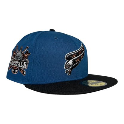 Washington Capitals Alternate Logo Grey UV Hat Club New Era 59Fifty Fitted Hat