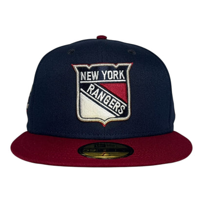 New York Rangers 70th Anniversary Throwback New Era 59Fifty Fitted Hat