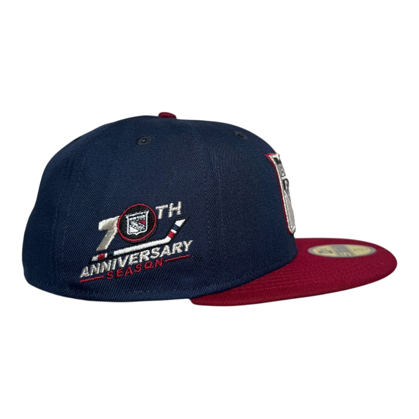 New York Rangers 70th Anniversary Throwback New Era 59Fifty Fitted Hat