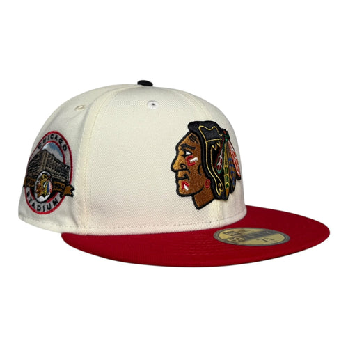 Crown Minded Chicago Blackhawks Chicago Stadium New Era 59Fifty Fitted Hat