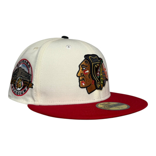 Chicago Blackhawks Chicago Stadium New Era 59Fifty Fitted Hat