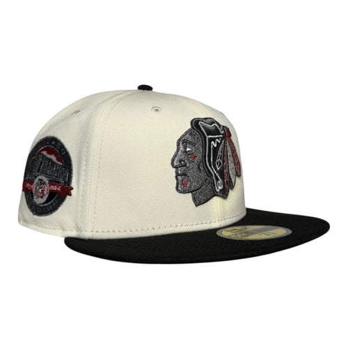 Ecap City Chicago Blackhawks Chicago Stadium New Era 59Fifty Fitted Hat