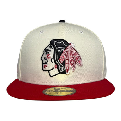 Chicago Blackhawks "Kabuki" New Era 59Fifty Fitted Hat
