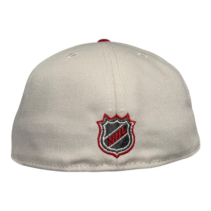 Chicago Blackhawks Tomahawk Red Visor New Era 59Fifty Fitted Hat