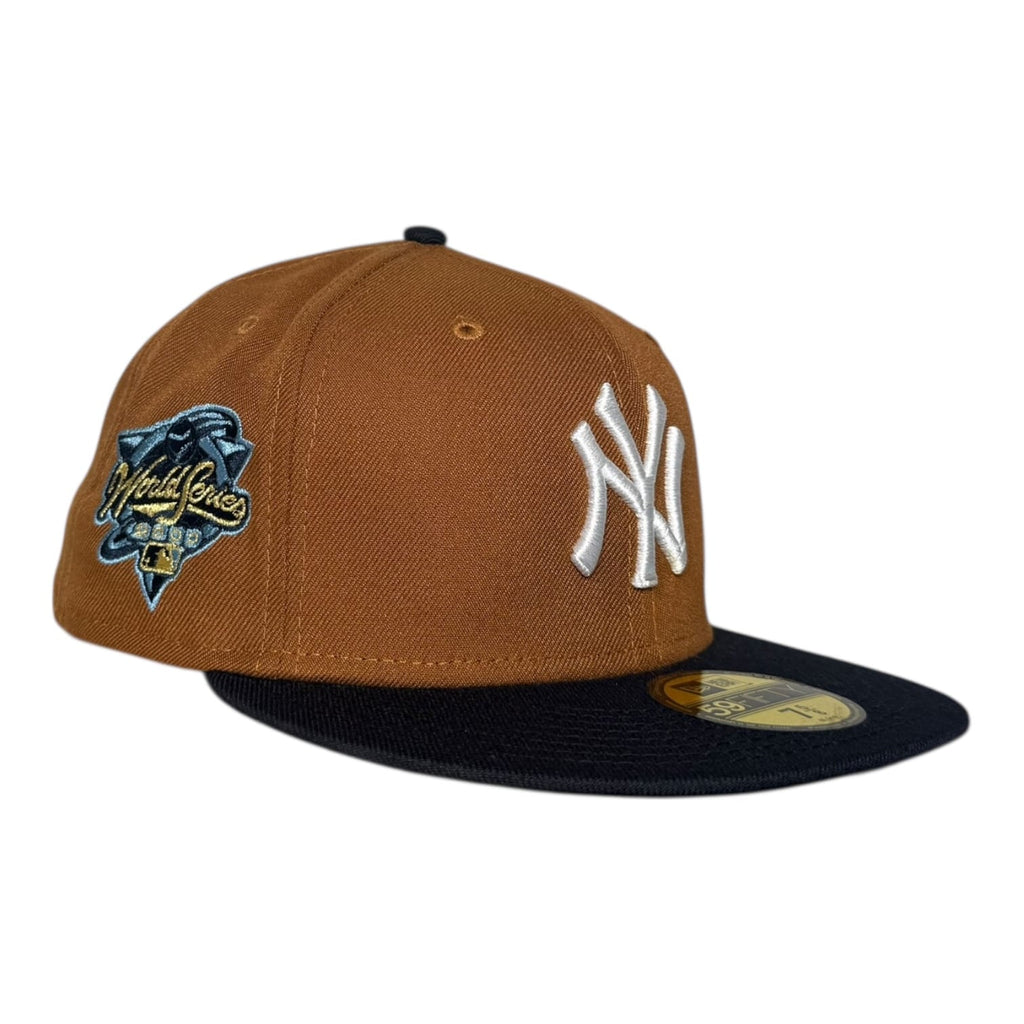 The Hat Wall New York Yankees 2000 World Series Icy Blue UV New Era 59Fifty Fitted Hat