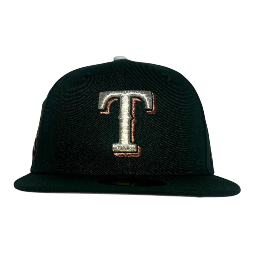 New Era Texas Rangers Rushmore @saucythevisionary 59Fifty Fitted Hat