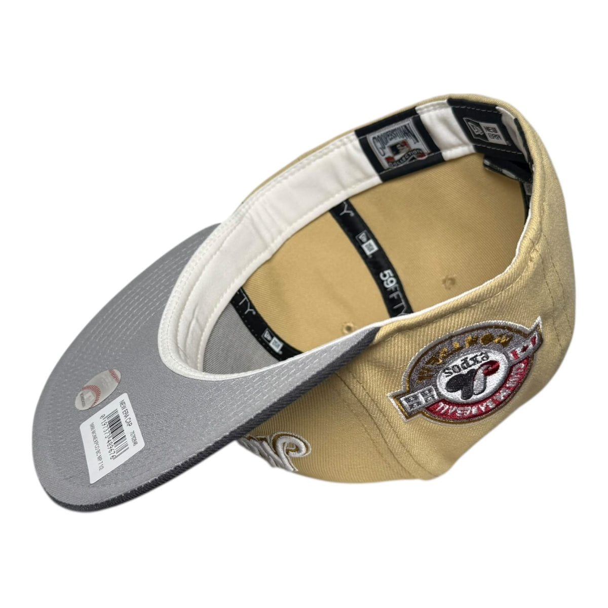 The Hat Wall Montreal Expos Script Vegas Gold New Era 59Fifty Fitted Hat
