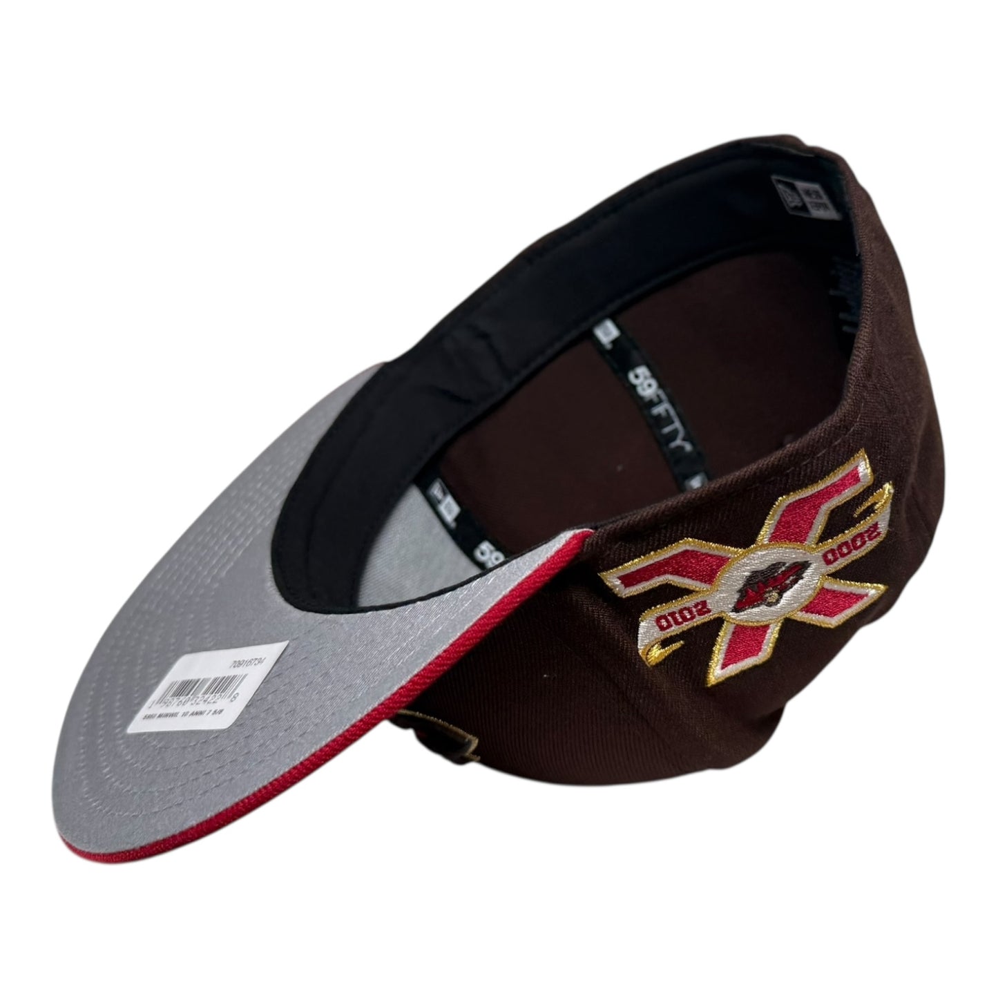 Minnesota Wild 10th Anniversary Burnt Metallic New Era 59Fifty Fitted Hat