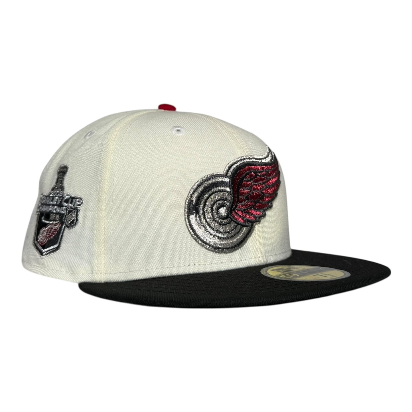 Detroit Red Wings 2008 Stanley Cup Champions New Era 59Fifty Fitted Hat Gray UV