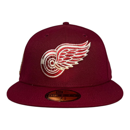 Detroit Red Wings Farewell Season Joe Hat Club New Era 59Fifty Fitted Hat