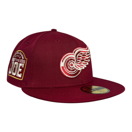 Detroit Red Wings Farewell Season Joe Hat Club New Era 59Fifty Fitted Hat