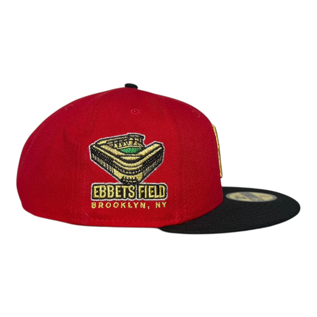 The Hat Wall Brooklyn Dodgers "B" Ebbets Field New Era 59Fifty Fitted Hat