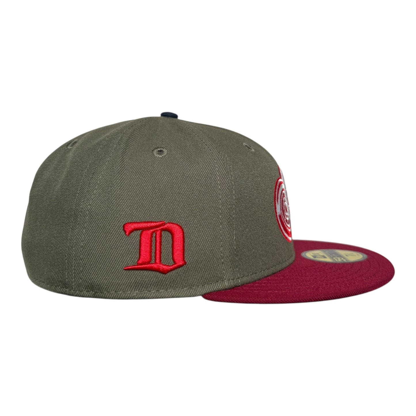 Detroit Red Wings Logo Patch Hat Club New Era 59Fifty Fitted Hat