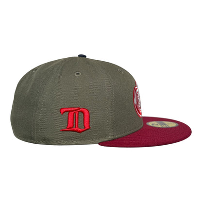 Detroit Red Wings Logo Patch Hat Club New Era 59Fifty Fitted Hat