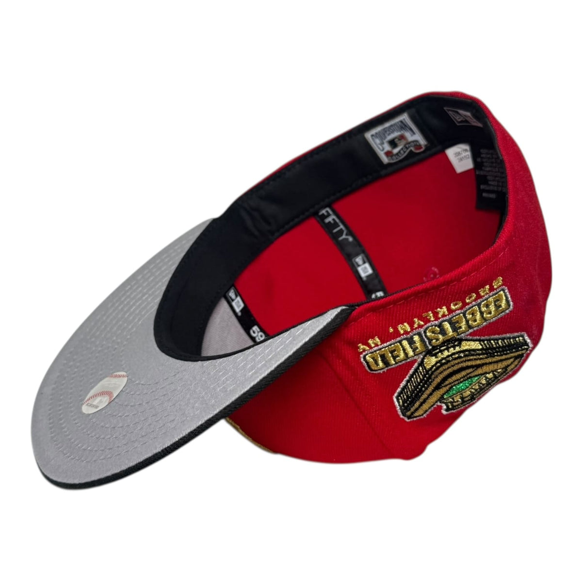 The Hat Wall Brooklyn Dodgers "B" Ebbets Field New Era 59Fifty Fitted Hat