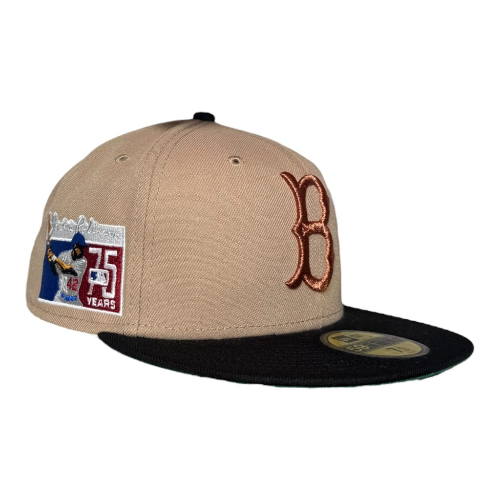 The Hat Wall Brooklyn Dodgers Jackie Robinson 75 Years New Era 59Fifty Fitted Hat