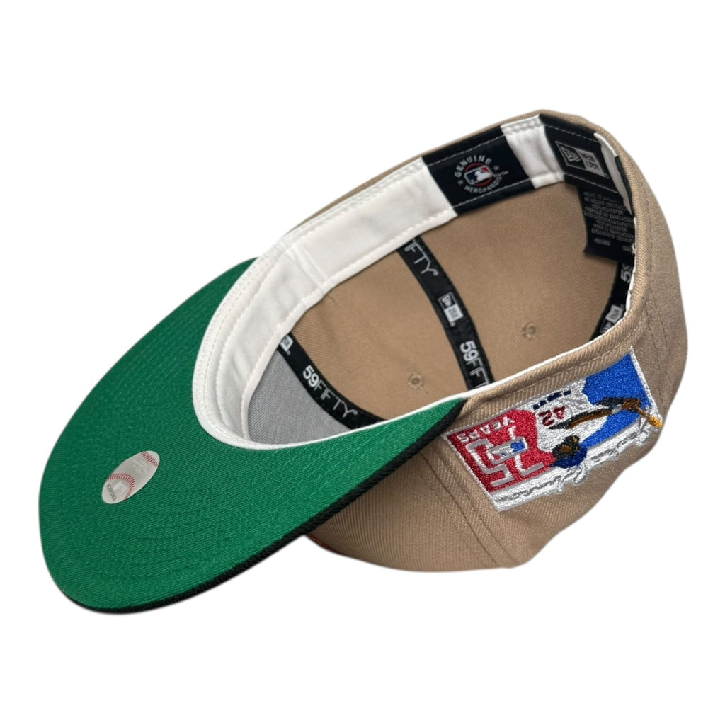The Hat Wall Brooklyn Dodgers Jackie Robinson 75 Years New Era 59Fifty Fitted Hat