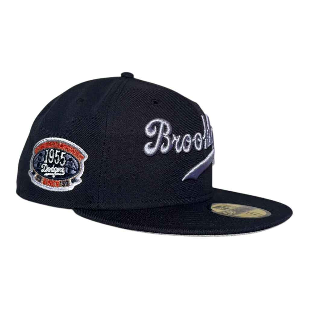 The Hat Wall Brooklyn Dodgers 1955 World Championship New Era 59Fifty Fitted Hat