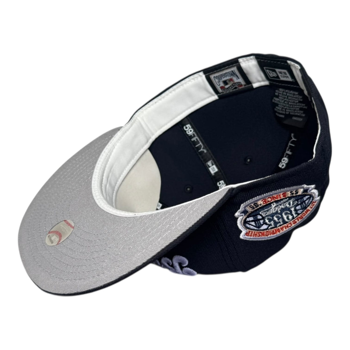 The Hat Wall Brooklyn Dodgers 1955 World Championship New Era 59Fifty Fitted Hat