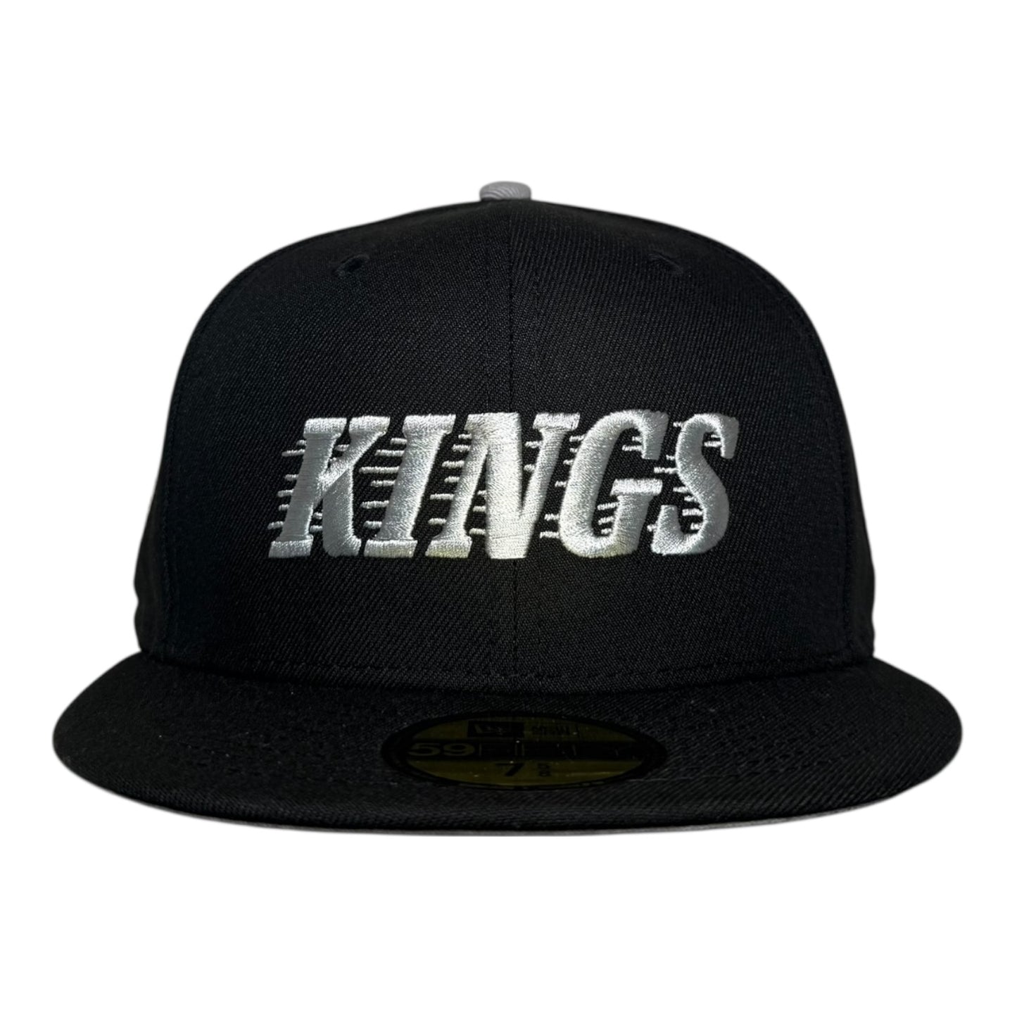 Los Angeles Kings Wordmark 50th Anniversary New Era 59Fifty Fitted Hat