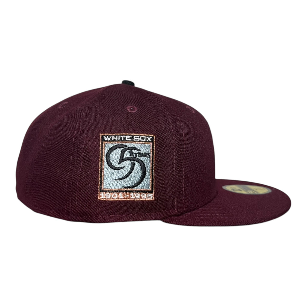 Chicago White Sox 95 Years New Era 59Fifty Fitted Hat
