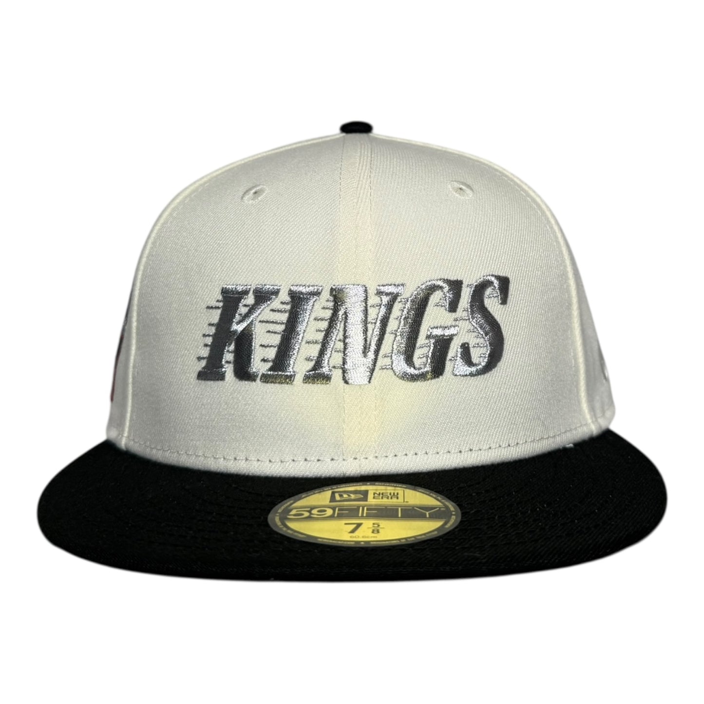 Los Angeles Kings Script Staples Center New Era 59Fifty Fitted Hat