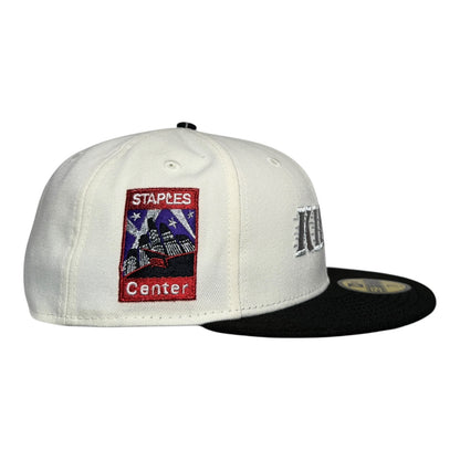 Los Angeles Kings Script Staples Center New Era 59Fifty Fitted Hat