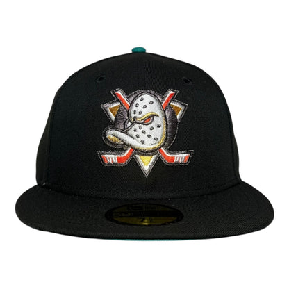 Anaheim Ducks Teal UV Hat Club New Era 59Fifty Fitted Hat