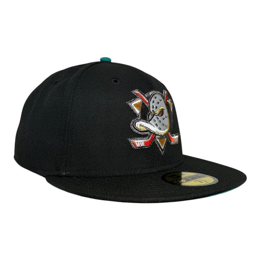 Anaheim Ducks Teal UV Hat Club New Era 59Fifty Fitted Hat