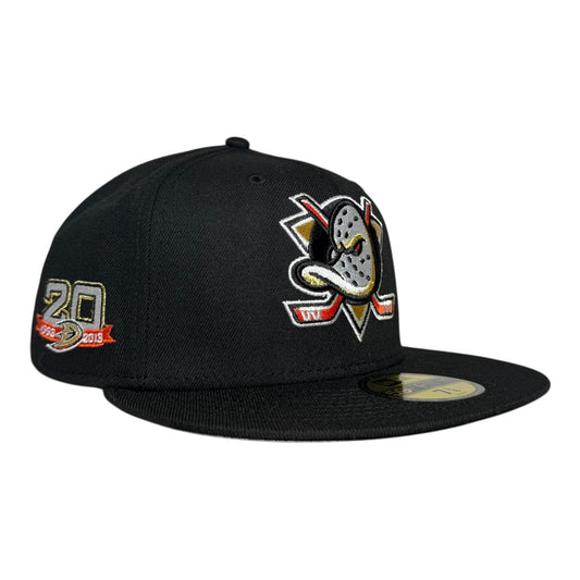 Anaheim Ducks 20th Anniversary New Era 59Fifty Fitted Hat