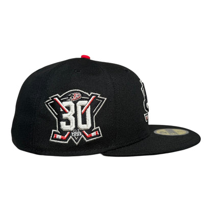 Anaheim Ducks 30th Anniversary Glow in the Dark New Era 59Fifty Fitted Hat