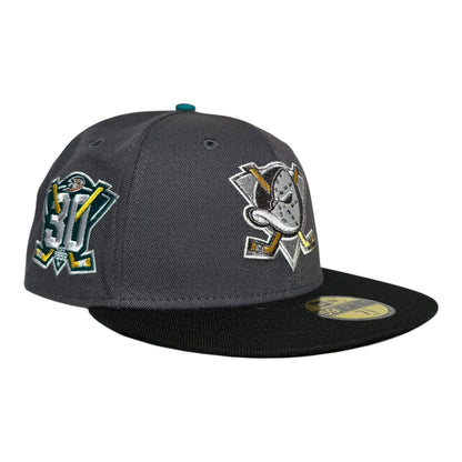 Anaheim Ducks 30 Years Two Tone New Era 59Fifty Fitted Hat