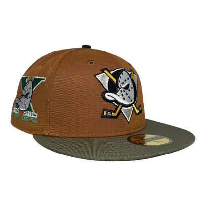 Anaheim Ducks 10th Anniversary Hat Club New Era 59Fifty Fitted Hat