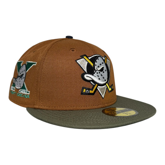 Anaheim Ducks 10th Anniversary Hat Club New Era 59Fifty Fitted Hat