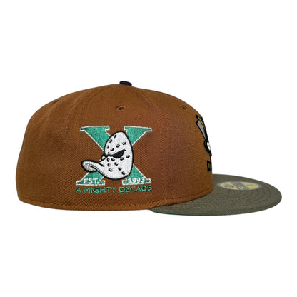 Anaheim Ducks 10th Anniversary Hat Club New Era 59Fifty Fitted Hat
