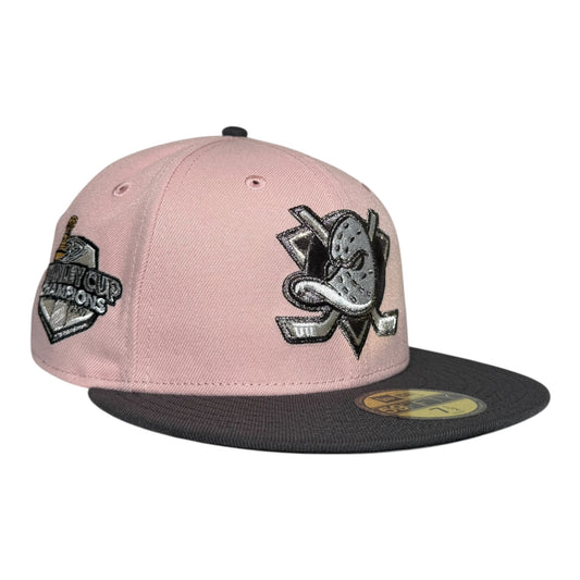 Anaheim Ducks 2007 Stanley Cup Champions New Era 59Fifty Fitted Hat