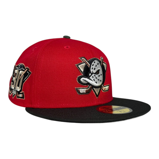 Anaheim Ducks "PAIN 101" 30th Anniversary New Era 59Fifty Fitted Hat