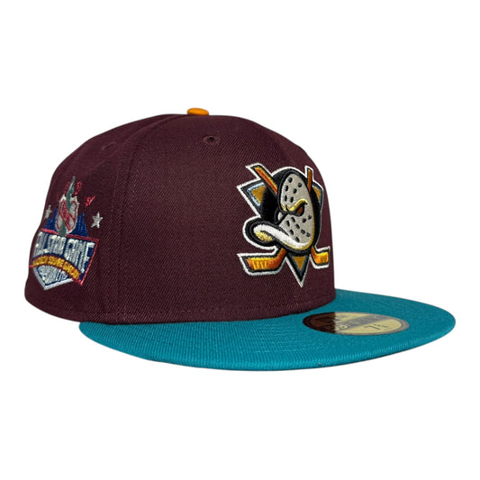 Anaheim Ducks "Knuckle Puck" 1994 All Star Game New Era 59Fifty Fitted Hat