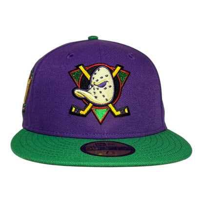 Anaheim Ducks Mighty Ducks 30th Anniversary District 5 Reverse New Era 59Fifty Fitted Hat
