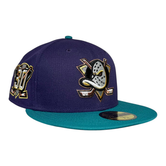 Anaheim Ducks "D3 Ducks" 30th Anniversary New Era 59Fifty Fitted Hat