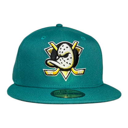 Anaheim Ducks Teal New Era 59Fifty Fitted Hat