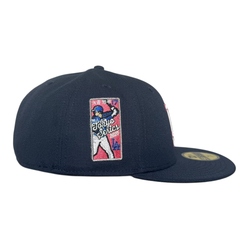 Hat Club Los Angeles Dodgers Tokyo Series Pinky UV Hat Club New Era 59Fifty Fitted Hat
